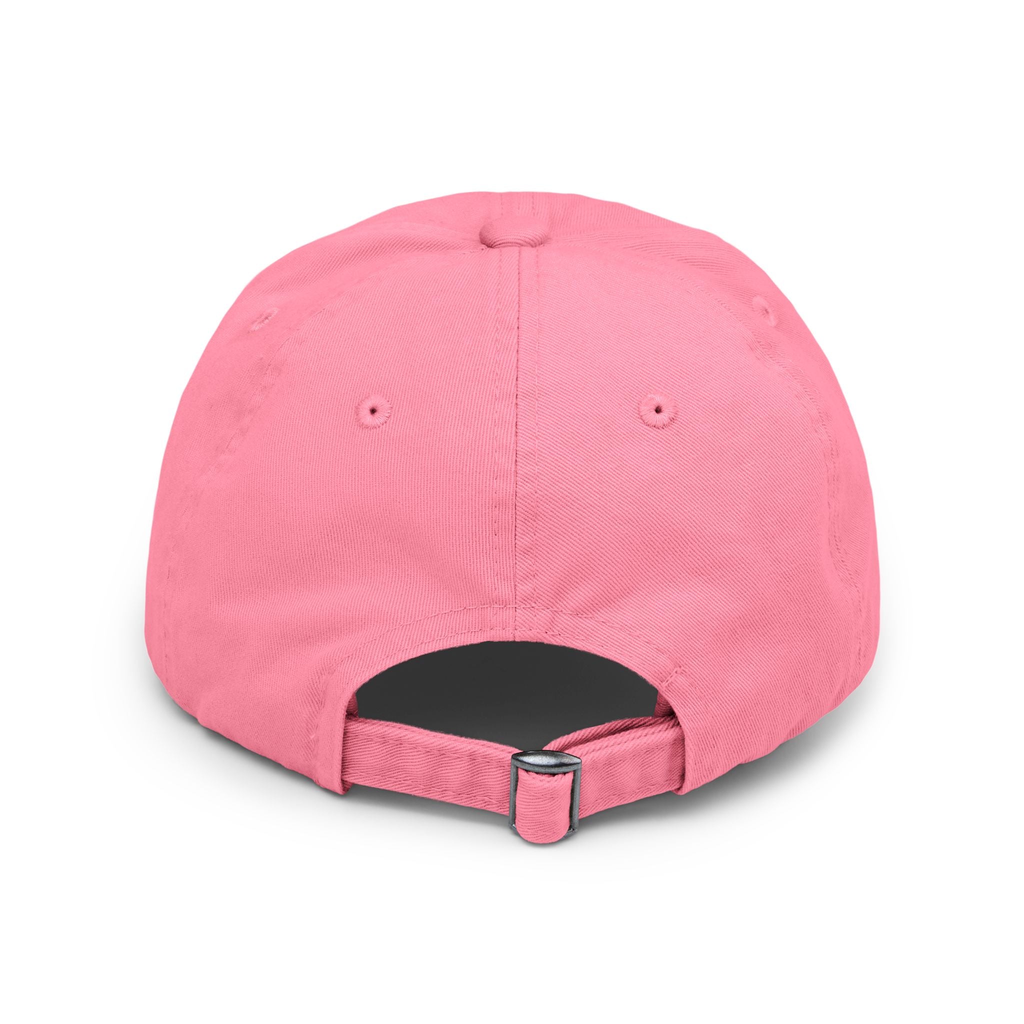 Fulfilled Distressed Baseball Cap — Vintage Washed Black Dad Hat
