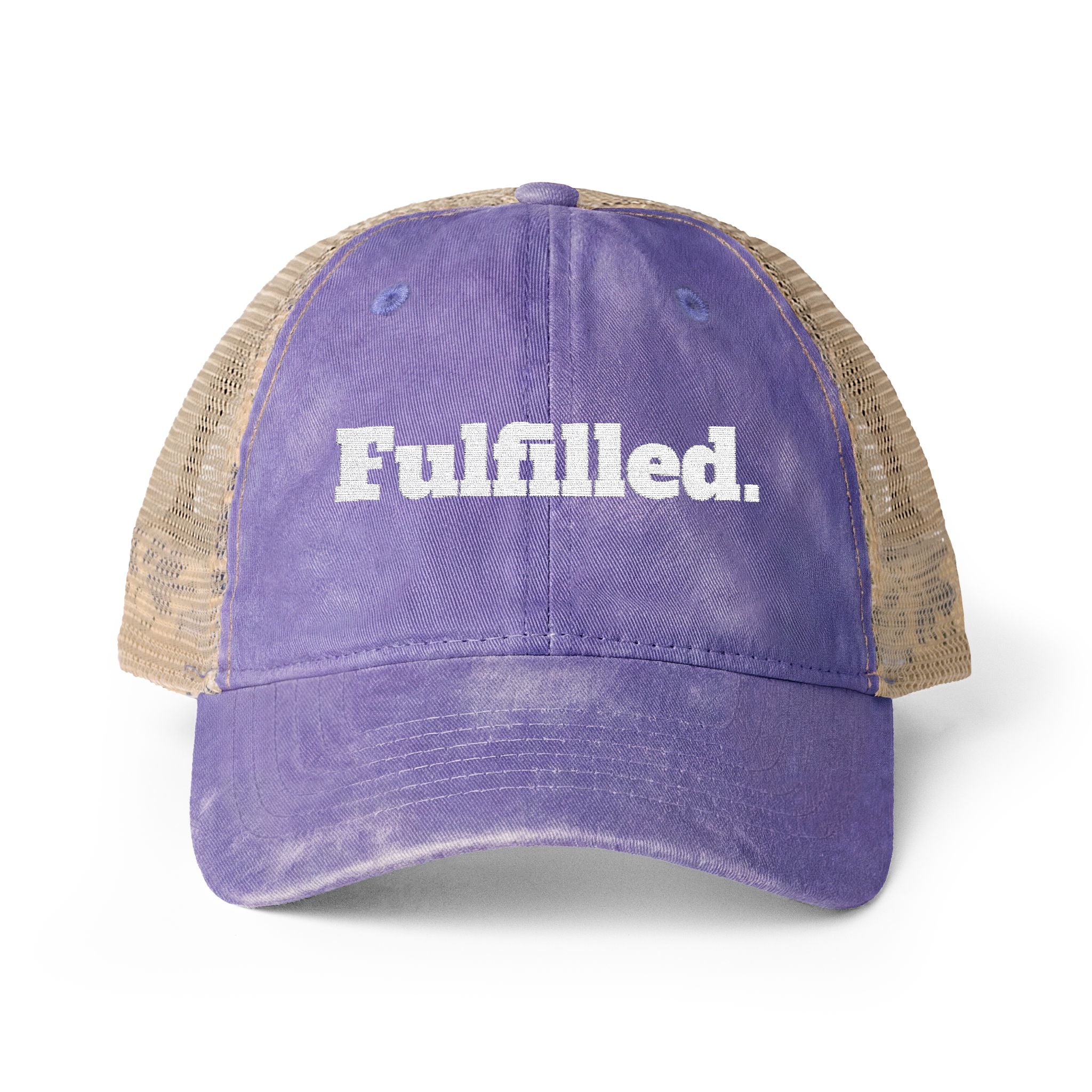 Women's Washed Mesh-Back Cap