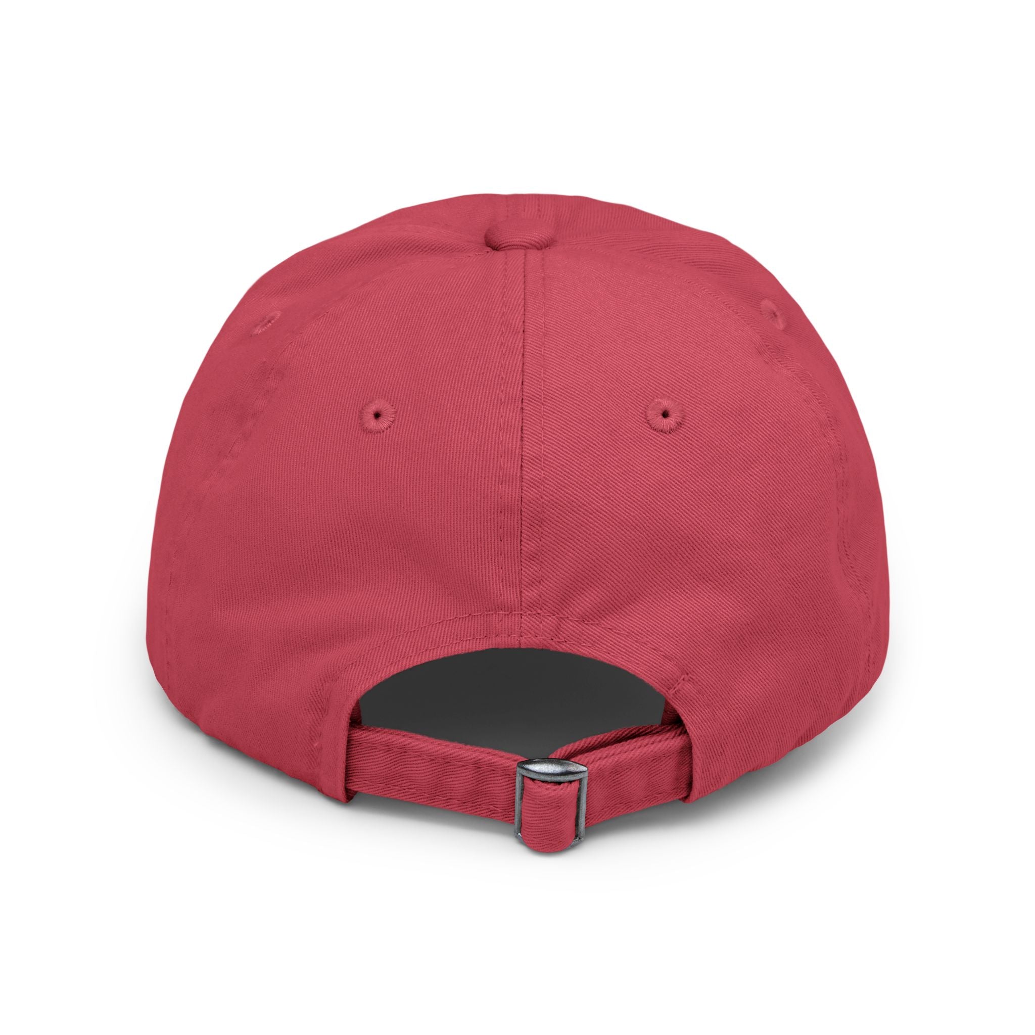 Fulfilled Distressed Baseball Cap — Vintage Washed Black Dad Hat