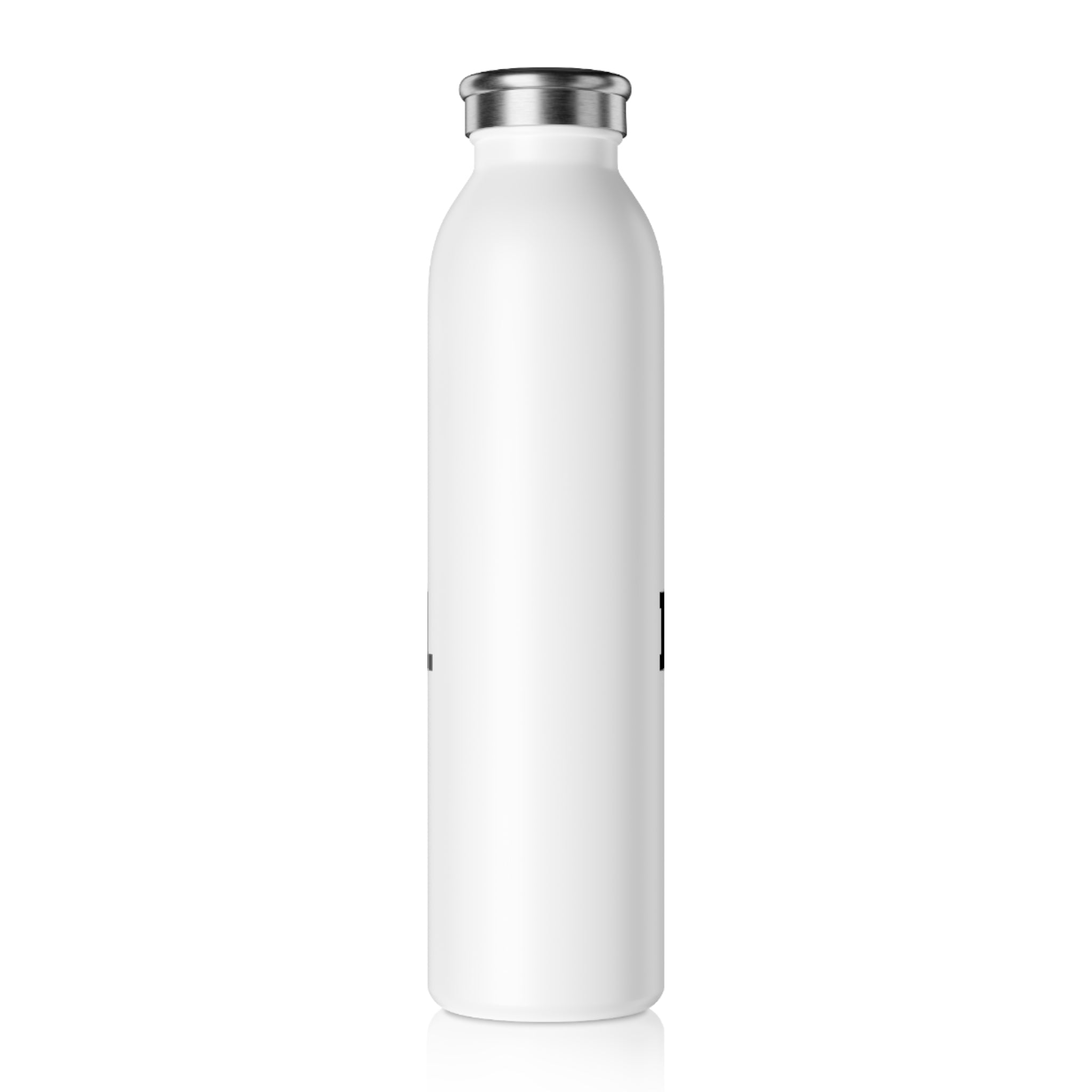 Slim Water Bottle — Bold 'Fulfill' Minimalist Stainless Steel Bottle