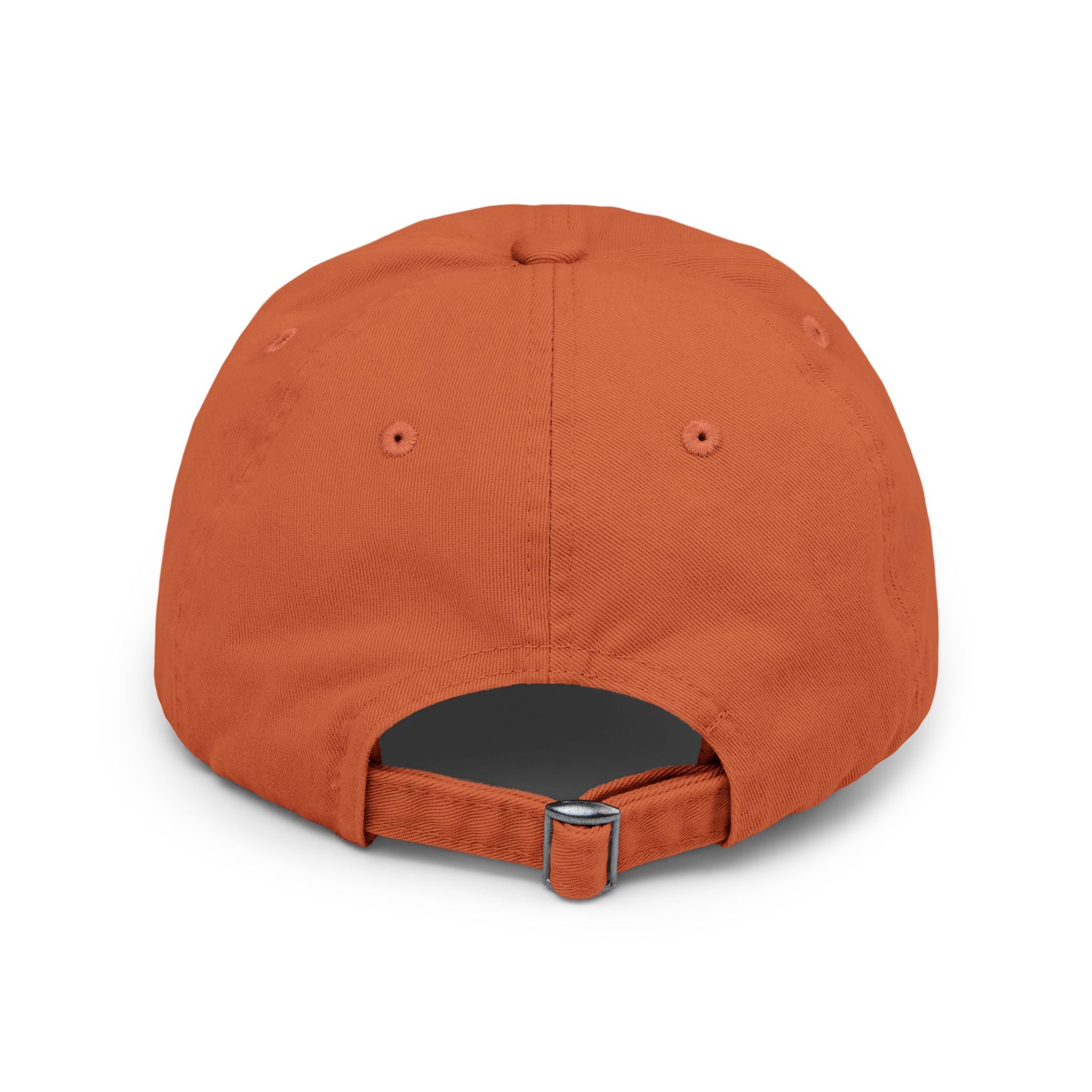 Fulfilled Distressed Baseball Cap — Vintage Washed Black Dad Hat