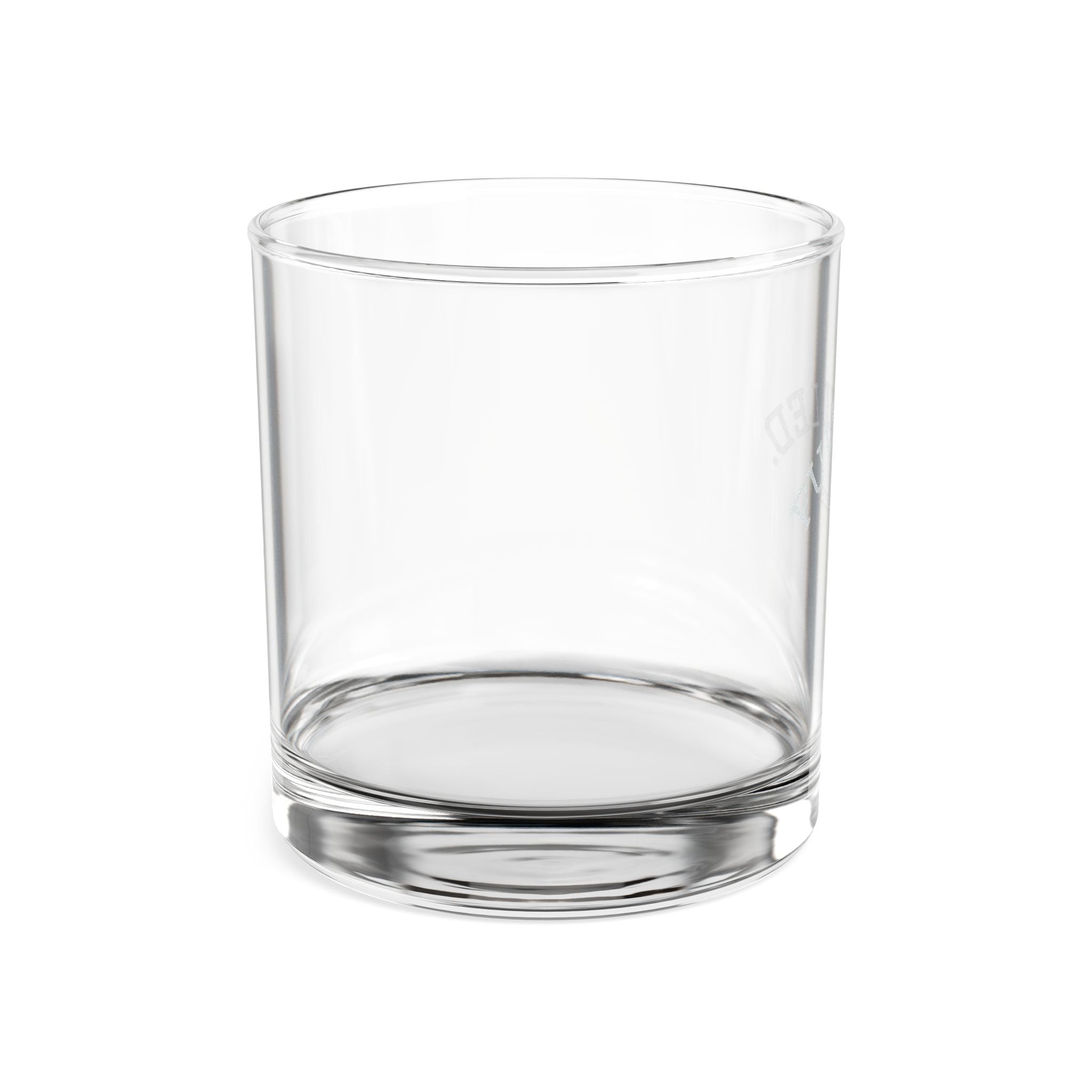 Engraved Whiskey Glass (10.5 oz) — 'FulfIlled' Personalized Rocks Glass