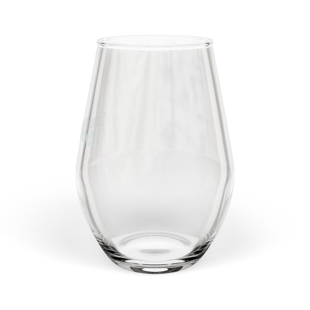 Engraved 11.5oz Stemless Wine Glass — Personalized Anniversary & Gift Glassware