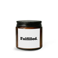 Fulfilled Candle Set — Scented Jar Candle with Matches & Wick Trimmer