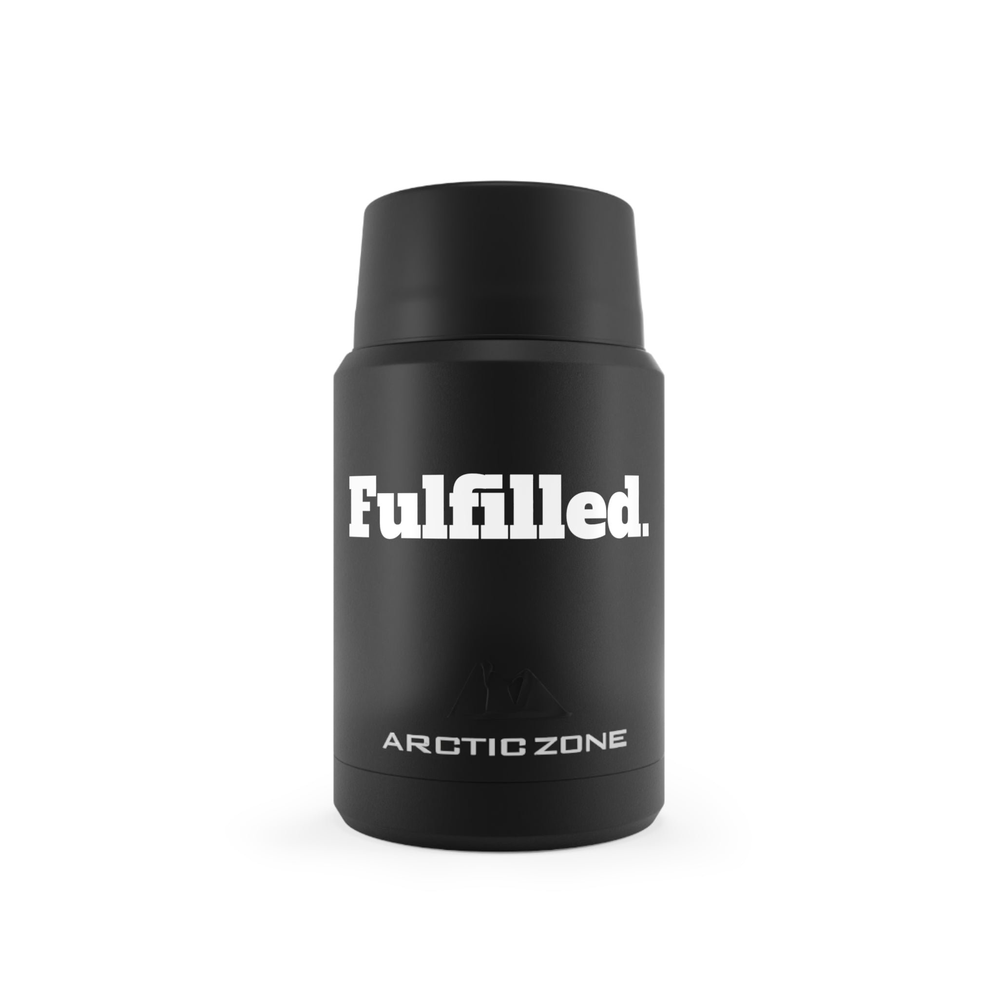 Insulated Food Jar — "Fulfilled." Copper Vacuum Thermos (Titan Collection)