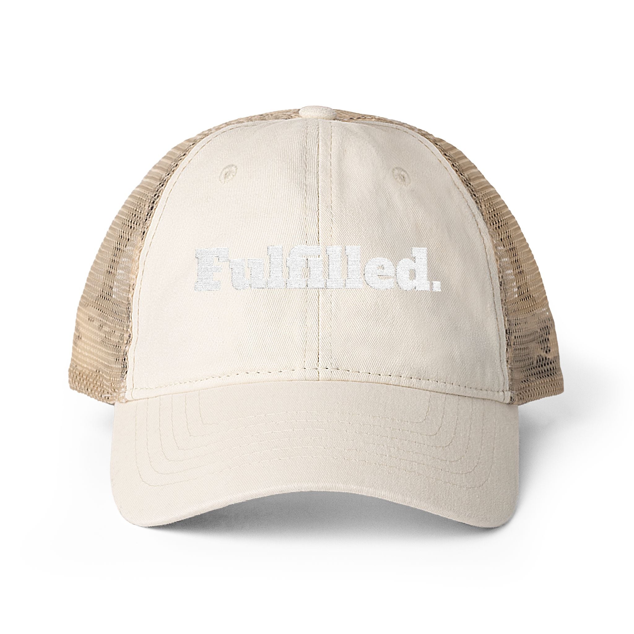 Women's Washed Mesh-Back Cap