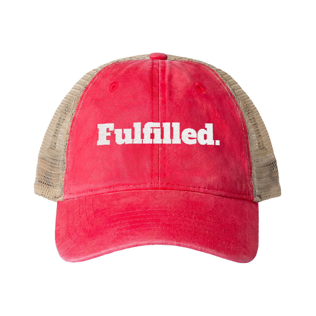 Women's Washed Mesh-Back Cap
