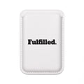 Fulfilled. Vegan MagSafe Wallet — Minimal Leather Card Holder